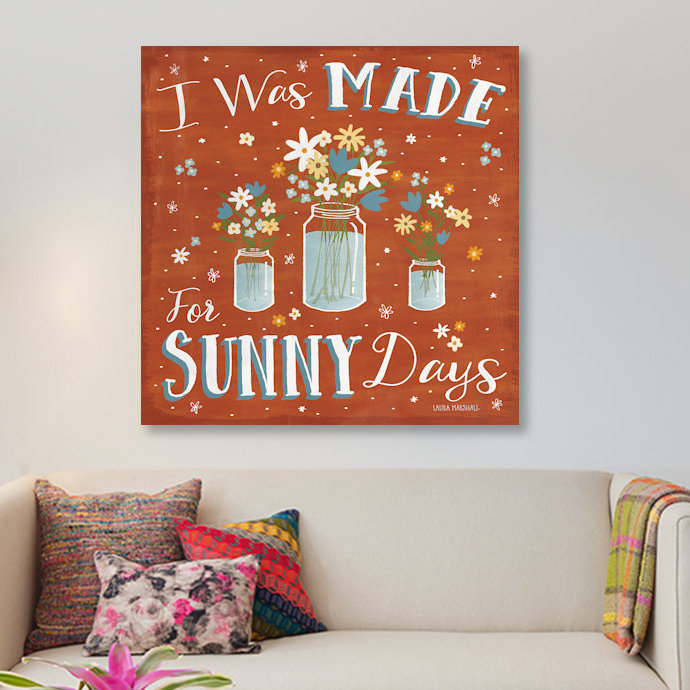 « summer soleil vii », reproduction d’impression sur toile tendue, H 12 po x l 12 po x P 1,5 po, Toile tendue, Pas de tapis
