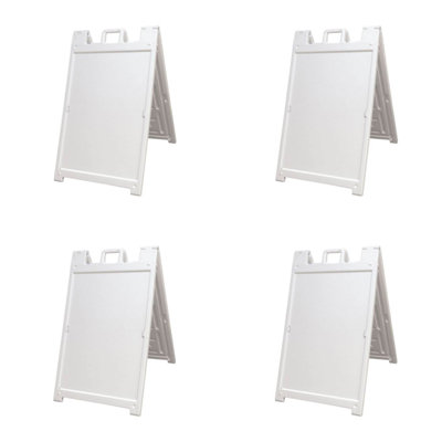 Plasticade Deluxe Signicade Portable Folding Double Sided Sign