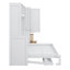 Lit escamotable peu encombrant avec garde-robe intégrée et rangement pour tiroirs-1509138645-1509138644