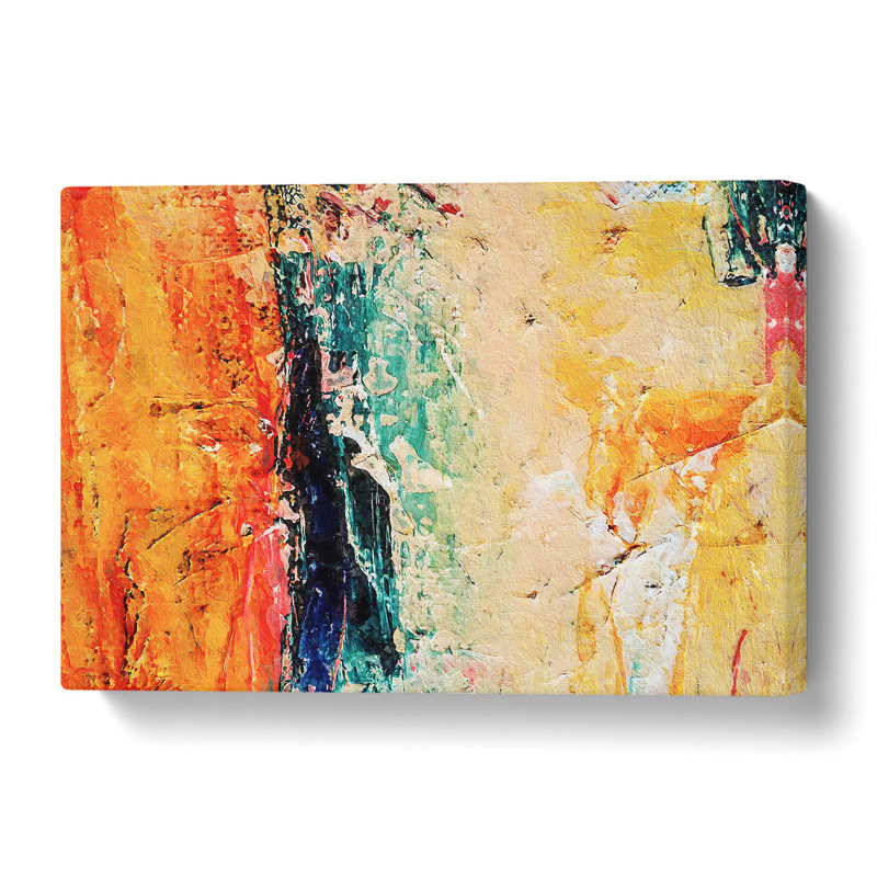 Abstract Art Painting Vol.237 by S.Johnson - Wrapped Canvas, 50 cm H x 76 cm W
