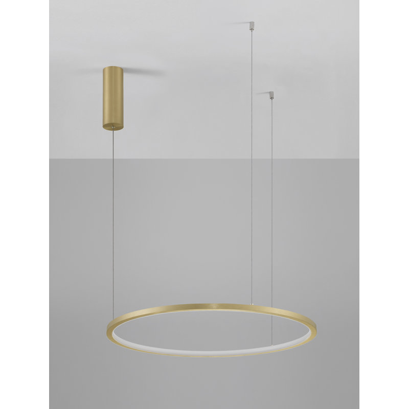 1 - Light Gold LED Novelty Pendant