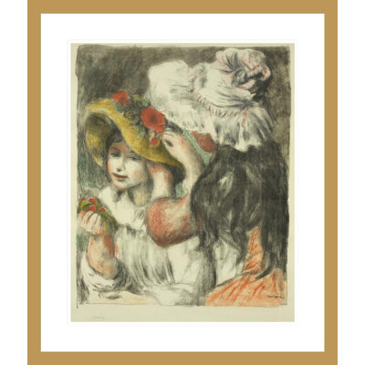 Le chapeau épinglé par Pierre-Auguste Renoir