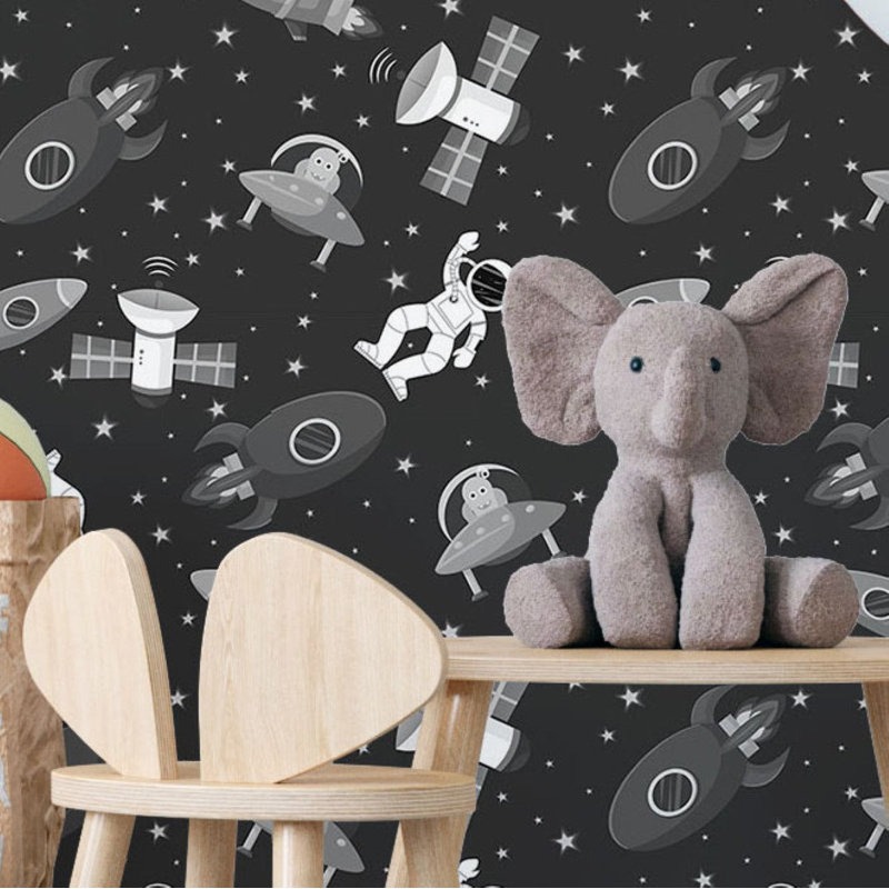 Rouleau de papier peint adhésif L 8,5 pi x l 24 po Luxton Universe