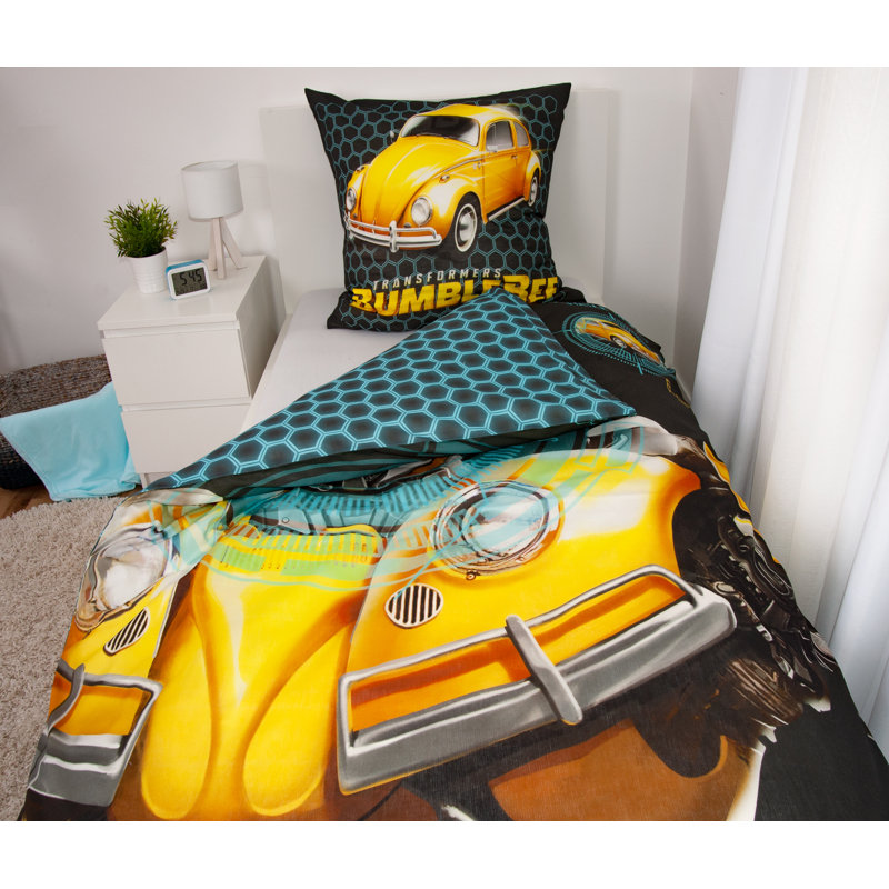 Bumblebee Transformers Duvet Cover Set