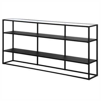 Cein 162.6cm Glass Top Console Table