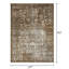 Tapis beige en polypropylène tissé à la main Raashid-1994922277