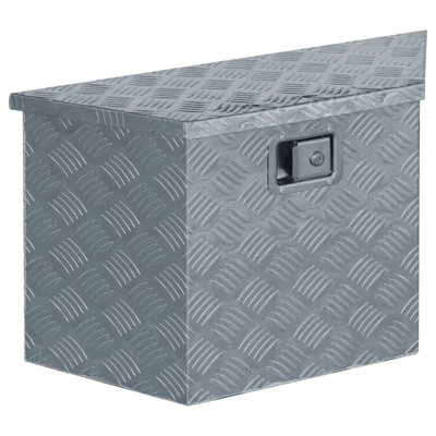 Tool Box Outdoor Storage Box with Locking System Tool Chest Aluminum