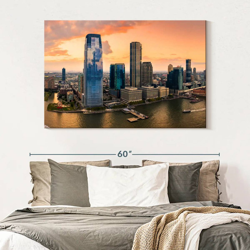 Sireci Panoramic Jersey City, 34" H x 51" W