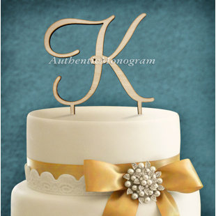 Wood Cake Topper