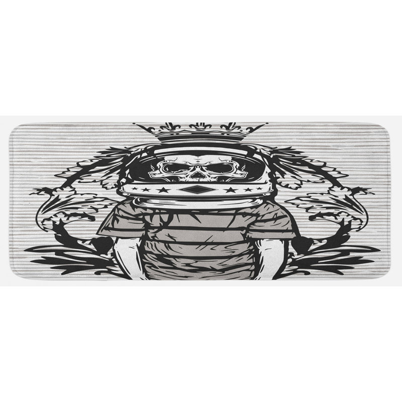 Tapis de cuisine crâne