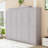 Wooden Murphy Bed with Shelves and Wardrobes-354532384-354532390
