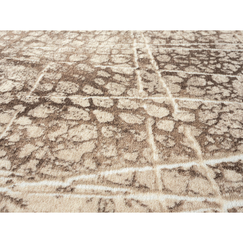 Machine-made Area Rug , Cream, Rectangle 80 x 150 cm