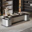Bureau de direction en L 110,24 "luxueux-47966425