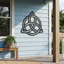 Art mural en métal Celtic Trinity Knot pour l'intérieur ou l'extérieur-676741068