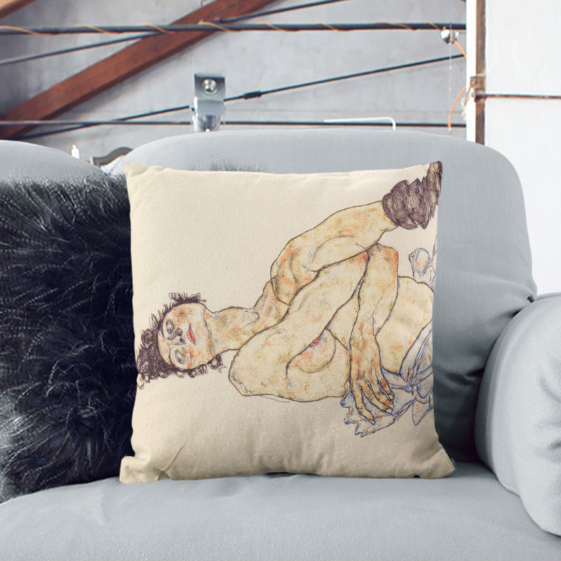 Square Cushion, 55cm H x 55cm W x 20cm D