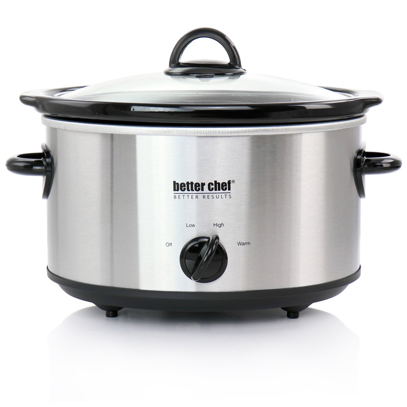 Better Chef 4 Qt. Mijoteuse, H 12 po x l 12 po x P 8,5 po