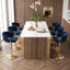 Swivel Yes Upholstered Velvet Bar Stool-515143449