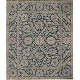 Dharma Hand Woven Silk and Wool Oriental Area Rug