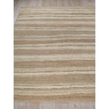 Oslo hand-knotted Ghazni Wool Ivory/Brown Area Rug