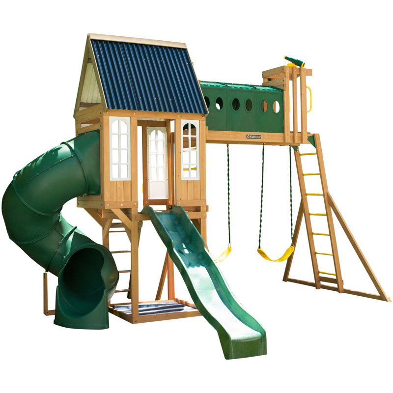 Sky Tower Spiral Slide Playset Sky Tower Swing It Playsets Reviews