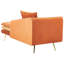 Lisco Velvet Chaise Lounge-1175041272