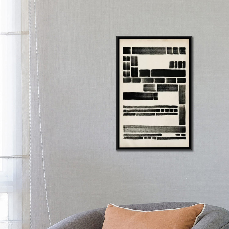 « antique dash i », impression sur toile, H 26 po x l 18 po x P 1,5 po, Pas de tapis, Toile avec cadre noir