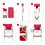 Chaise de réalisateur pliante avec coussin Myianna-1134049335