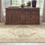 Tapis oriental tissé crème Kumra-61239777