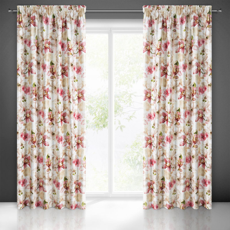 Ahlexis Blackout Curtains Single Panel