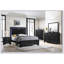 Commode à sept tiroirs de style moderne glam avec motif de crocodile en relief et poignées en faux cristal, parfait pour les solutions de rangement élégantes.-1033467457