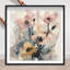 Oliver Gal Serene Stems II Floral and Botanical - Luxury Shadowbox Framed Wall Art-1019459029-1019459031