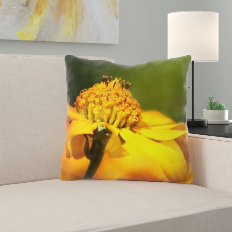 Coussin décoratif fleur