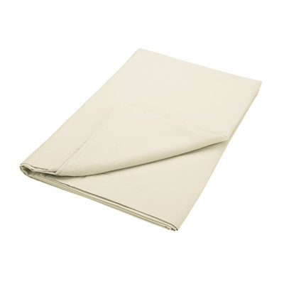 Pima 200 Thread Count 100% Cotton Percale Flat Sheet