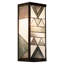 Alten 1 - Bulb 16.25"H Stained Glass Outdoor Wall Lantern