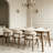 White Rectangular Sintered Stone tabletop Dining table-3113052