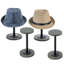 Porte-chapeaux en bois 4 pièces