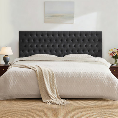 Aveigha Elegant Upholstered Headboard by Lark Manor