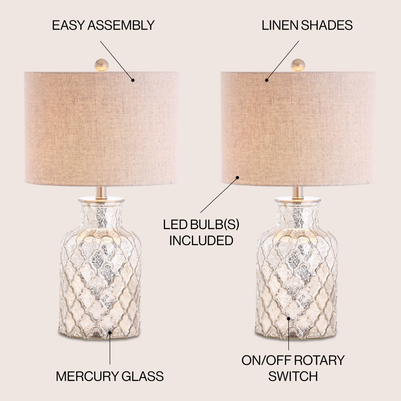 Gilles Glass Table Lamp