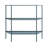 Not For Nothing 38'' W Powder Coated Aluminum Shelving Unit-74747907