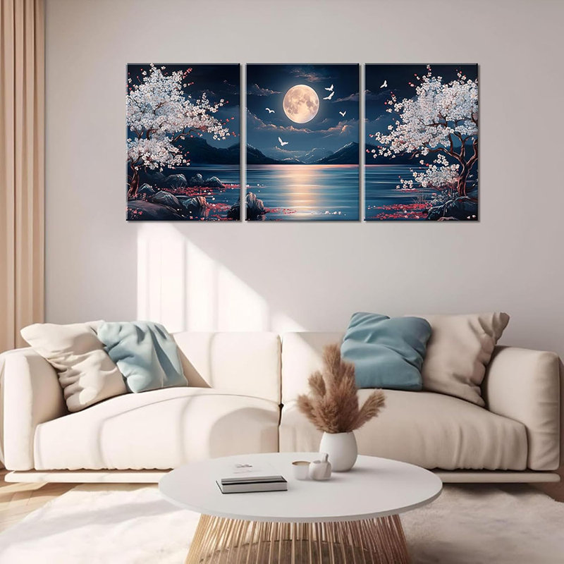 3 Piece Wrapped Canvas Print