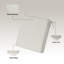 Coussins de siège d'extérieur/intérieur pour patio, 45,7 cm x 45,7 cm x 8 cm, mousse haute densité 35D, résistants aux intempéries-1231472740-1233090628