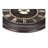 Clocks, 23" Round, Gear Mechanism, Wall Clock, Brown, Transitional