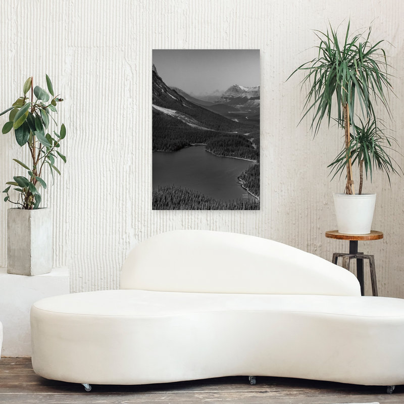 «For Days», impression contemporaine de paysage forestier abstrait, H 36 po x l 24 po