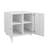 Home Office Printer Stand With Wheels, Printer Tables With File Door  Mobile Lateral Filing Cabinet With Open Storage Shelf For Letter/Legal/A4 Size Files-1294589745