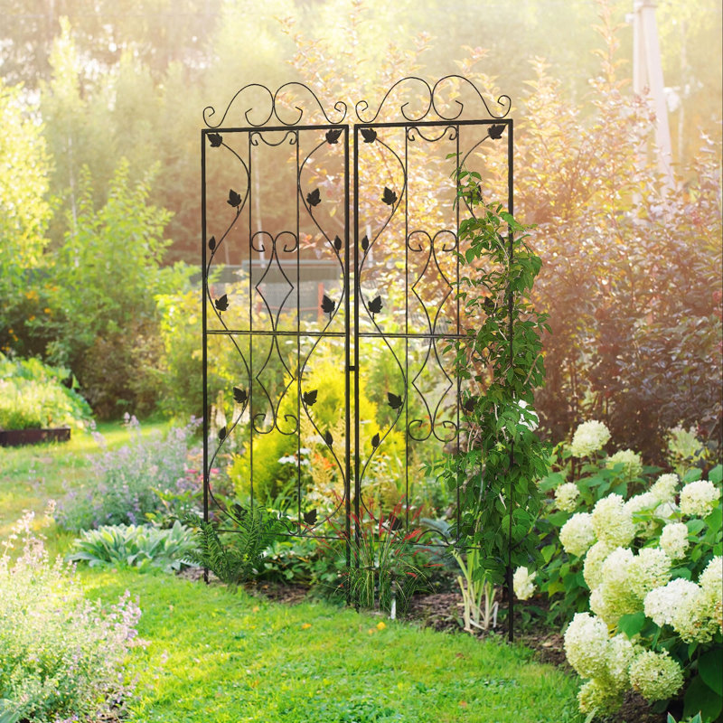 181cm H x 50cm W Metal Gothic