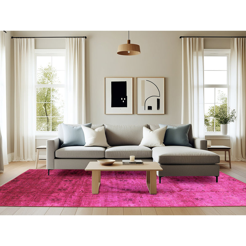 Oriental Indoor Rug, Rectangle 6' x 9'