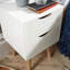 Kennedy 2 Drawer Bedside Storage Table-1177737543