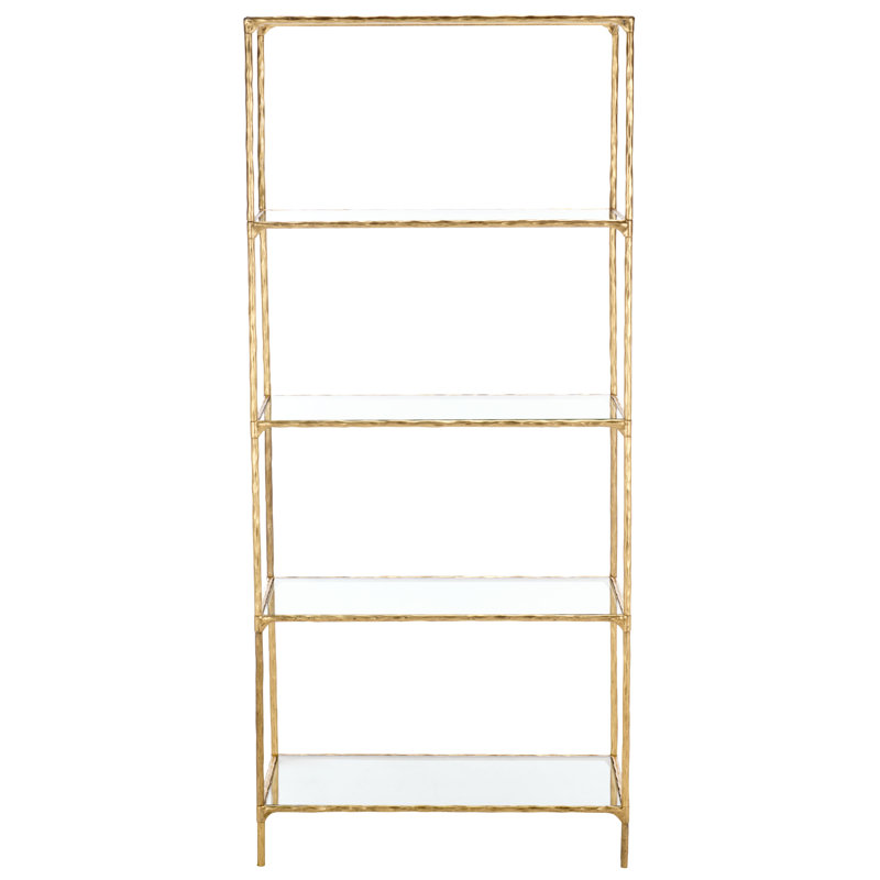 Jessa Forged Metal Bookshelf