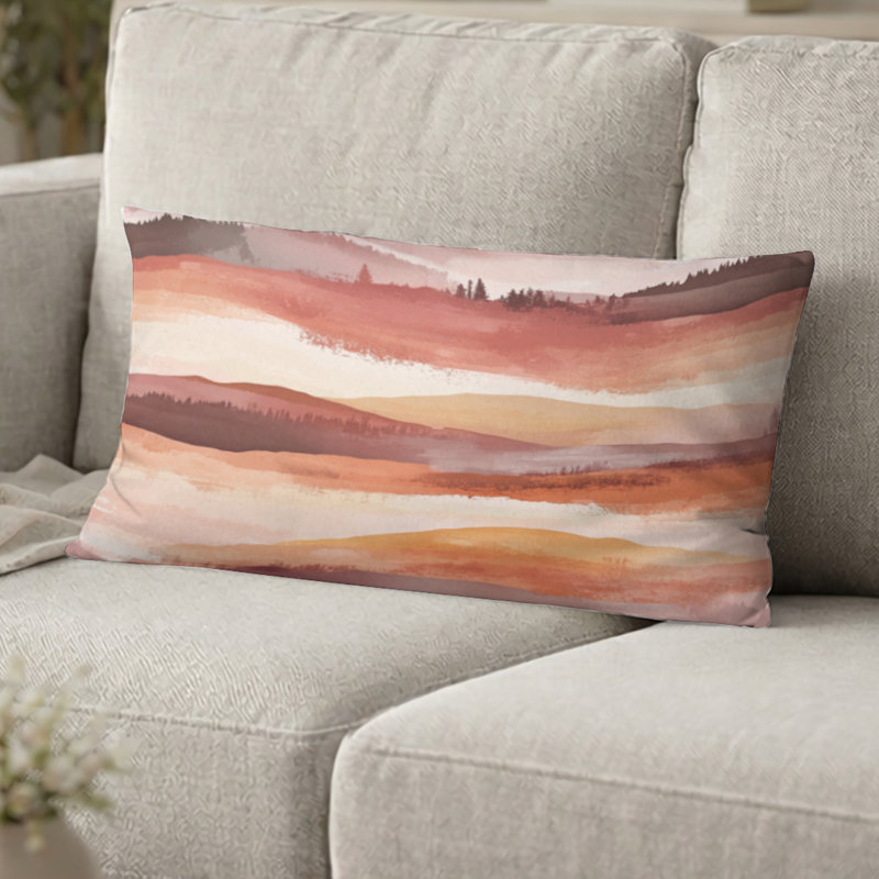Coussin décoratif décoratif Boho, H 12 po x l 20 po