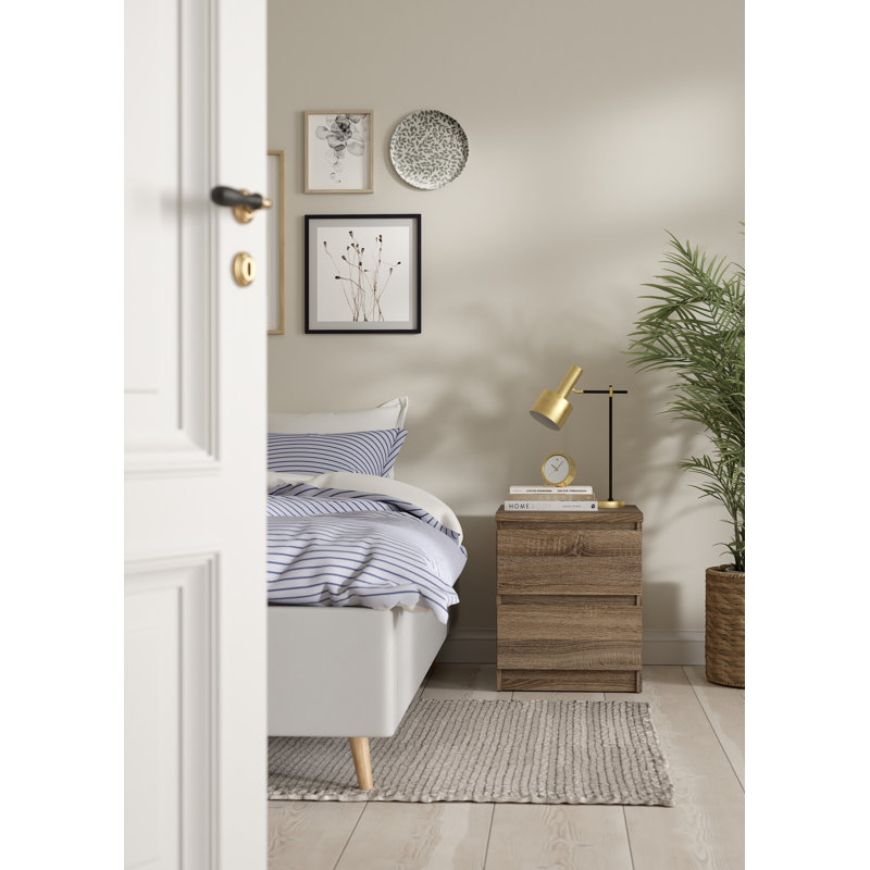 Jada 2 - Drawer Nightstand, Truffle